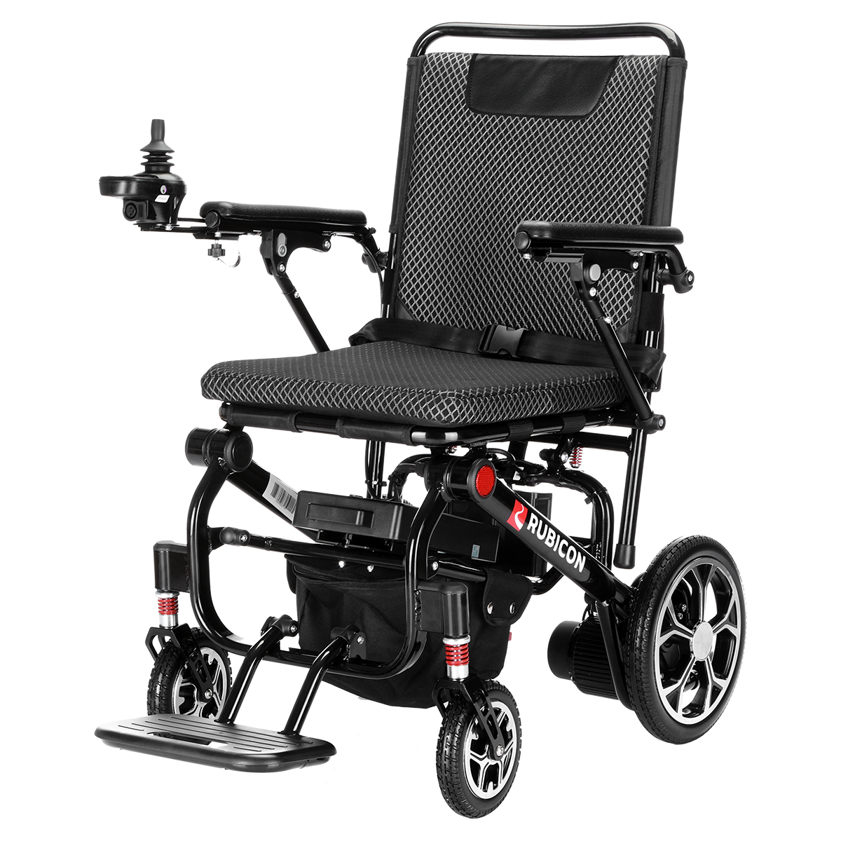 Klano KL60 - Super Lightweight Folding Electric Wheelchair: Compact, Portable Power Wheelchair for Seniors | Joystick, Easy Travel & Transport