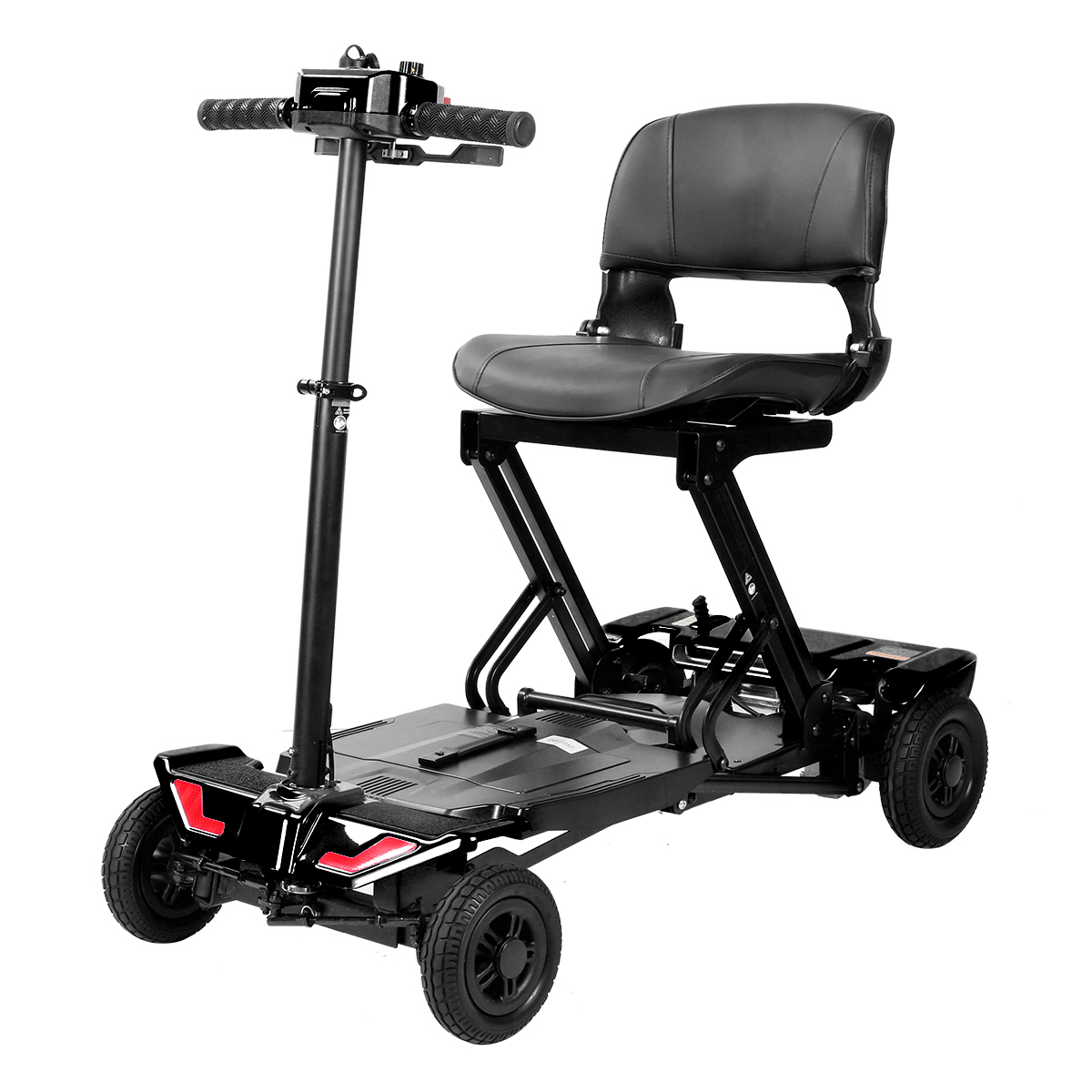 Klano KX70 - Automatic Folding & Unfolding Mobility Scooter for Seniors: Lightweight, 4-Wheel Disability Scooter with Remote Control & 13-Mile Range