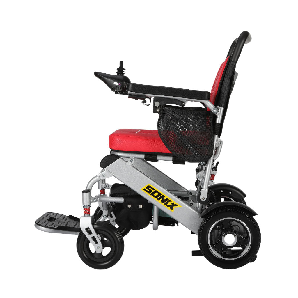Sonix M15X - Luxurious Premium Lightweight Electric Wheelchair for Indoor & Outdoor | Long Range, Folding & Portable | Dual Motor, Power Wheelchair