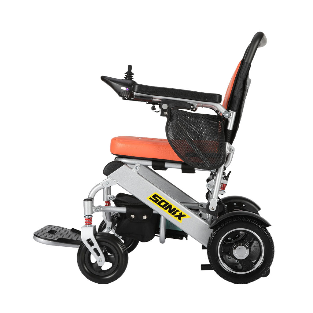 Sonix M15X - Luxurious Premium Lightweight Electric Wheelchair for Indoor & Outdoor | Long Range, Folding & Portable | Dual Motor, Power Wheelchair