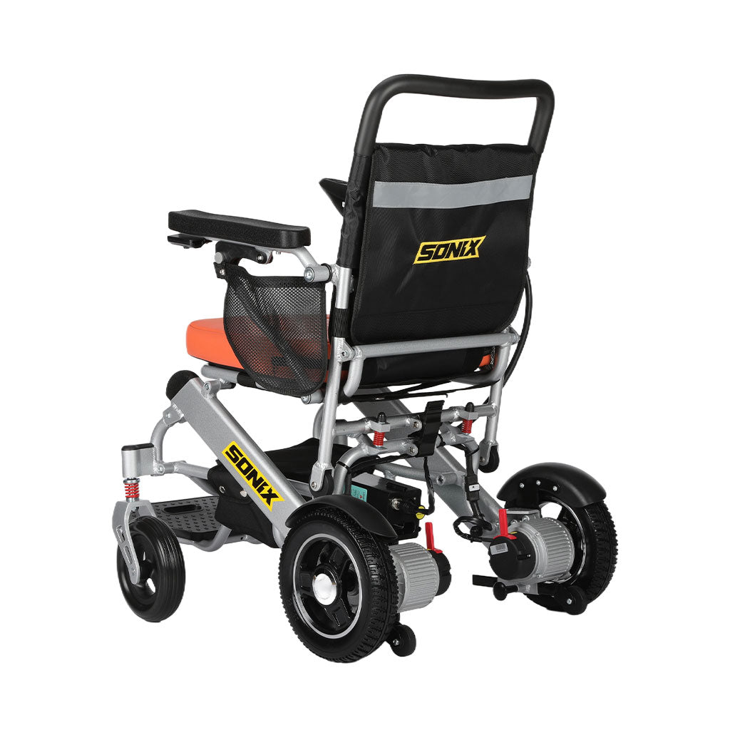 Sonix M15X - Luxurious Premium Lightweight Electric Wheelchair for Indoor & Outdoor | Long Range, Folding & Portable | Dual Motor, Power Wheelchair