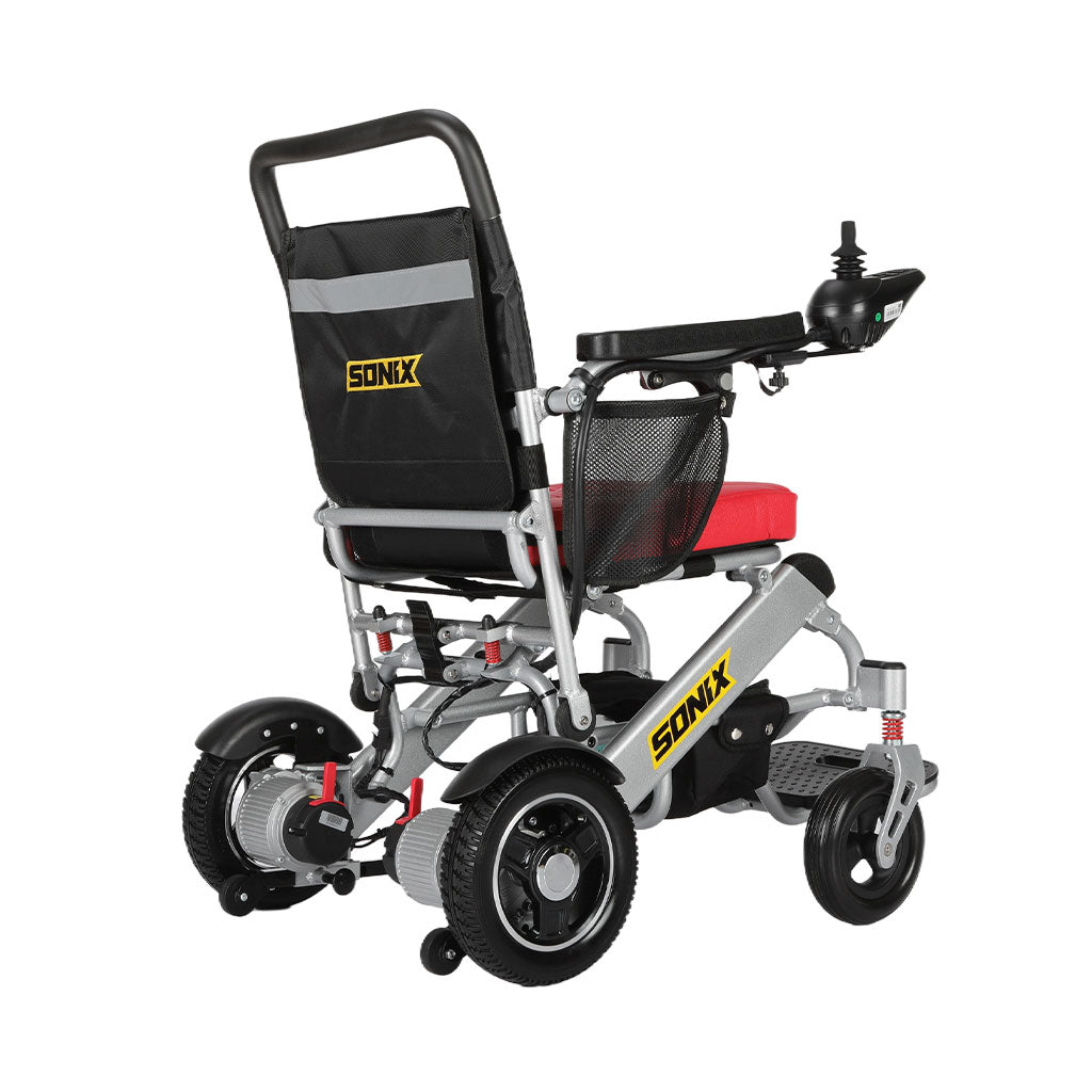 Sonix M15X - Luxurious Premium Lightweight Electric Wheelchair for Indoor & Outdoor | Long Range, Folding & Portable | Dual Motor, Power Wheelchair