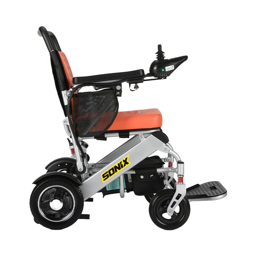Sonix M15X - Luxurious Premium Lightweight Electric Wheelchair for Indoor & Outdoor | Long Range, Folding & Portable | Dual Motor, Power Wheelchair