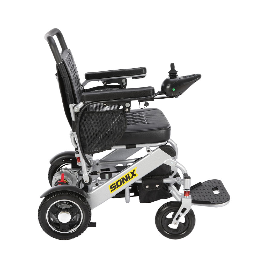 Sonix M15X - Luxurious Premium Lightweight Electric Wheelchair for Indoor & Outdoor | Long Range, Folding & Portable | Dual Motor, Power Wheelchair