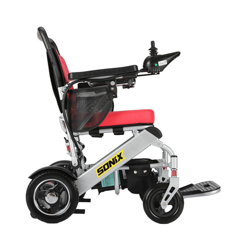 Sonix M15X - Luxurious Premium Lightweight Electric Wheelchair for Indoor & Outdoor | Long Range, Folding & Portable | Dual Motor, Power Wheelchair