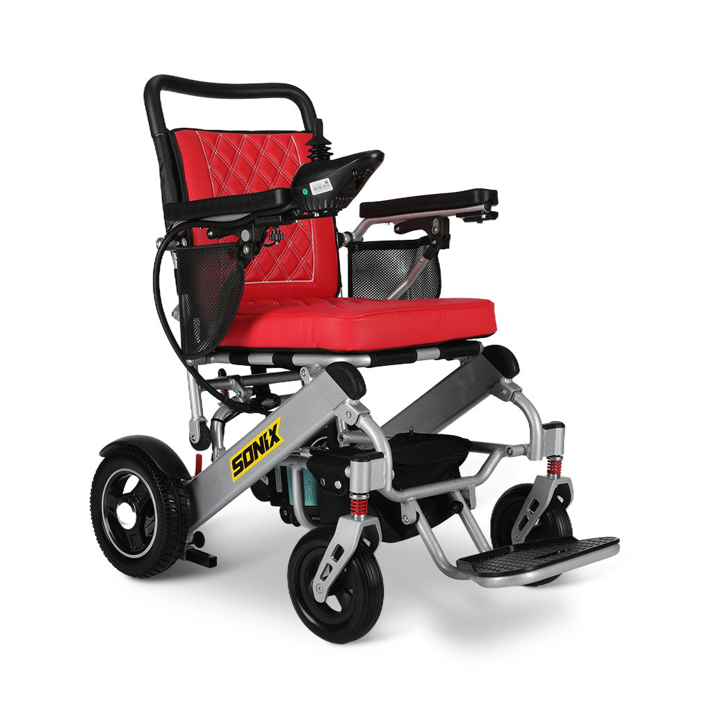 Sonix M15X - Luxurious Premium Lightweight Electric Wheelchair for Indoor & Outdoor | Long Range, Folding & Portable | Dual Motor, Power Wheelchair
