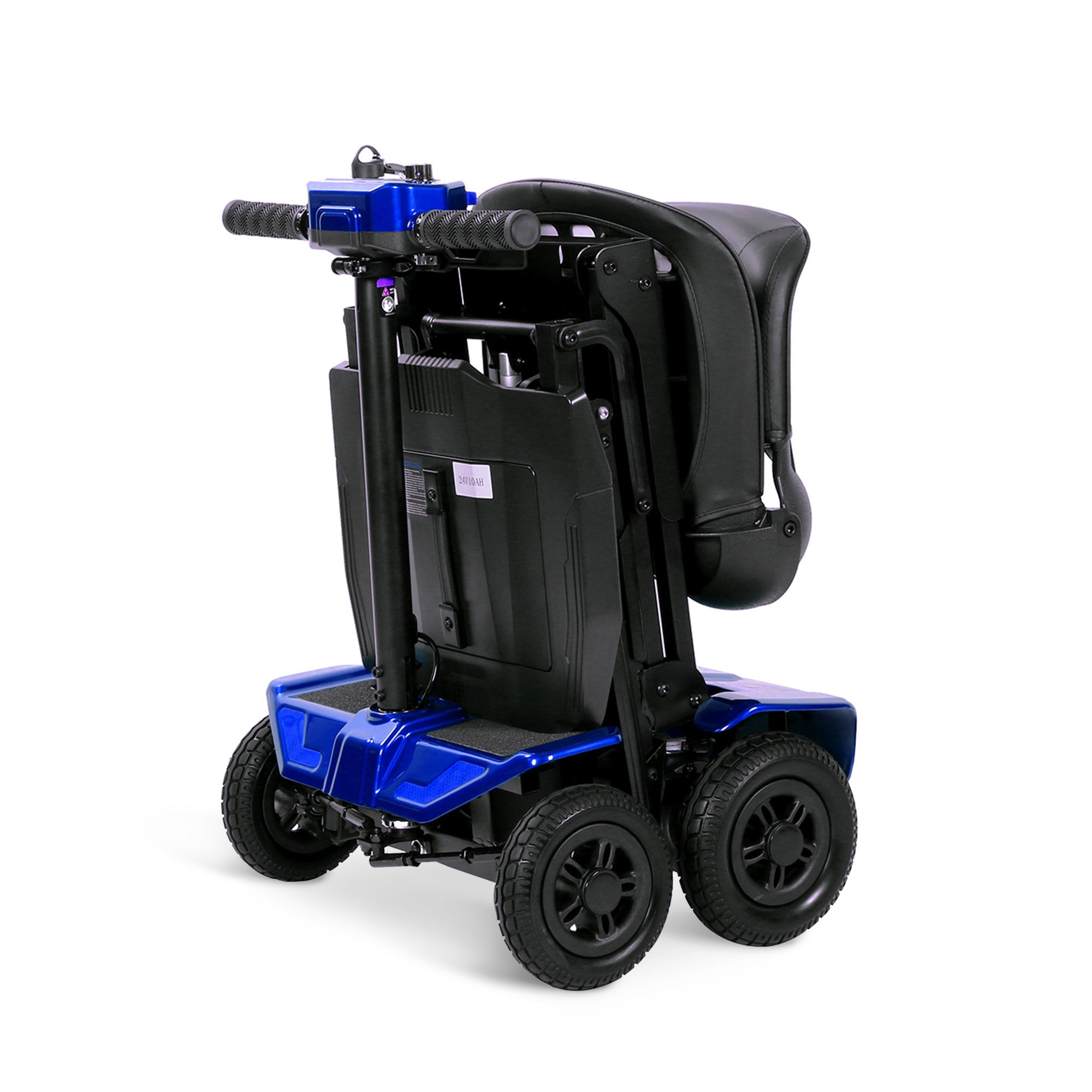 Klano KX70 - Automatic Folding & Unfolding Mobility Scooter for Seniors: Lightweight, 4-Wheel Disability Scooter with Remote Control & 13-Mile Range
