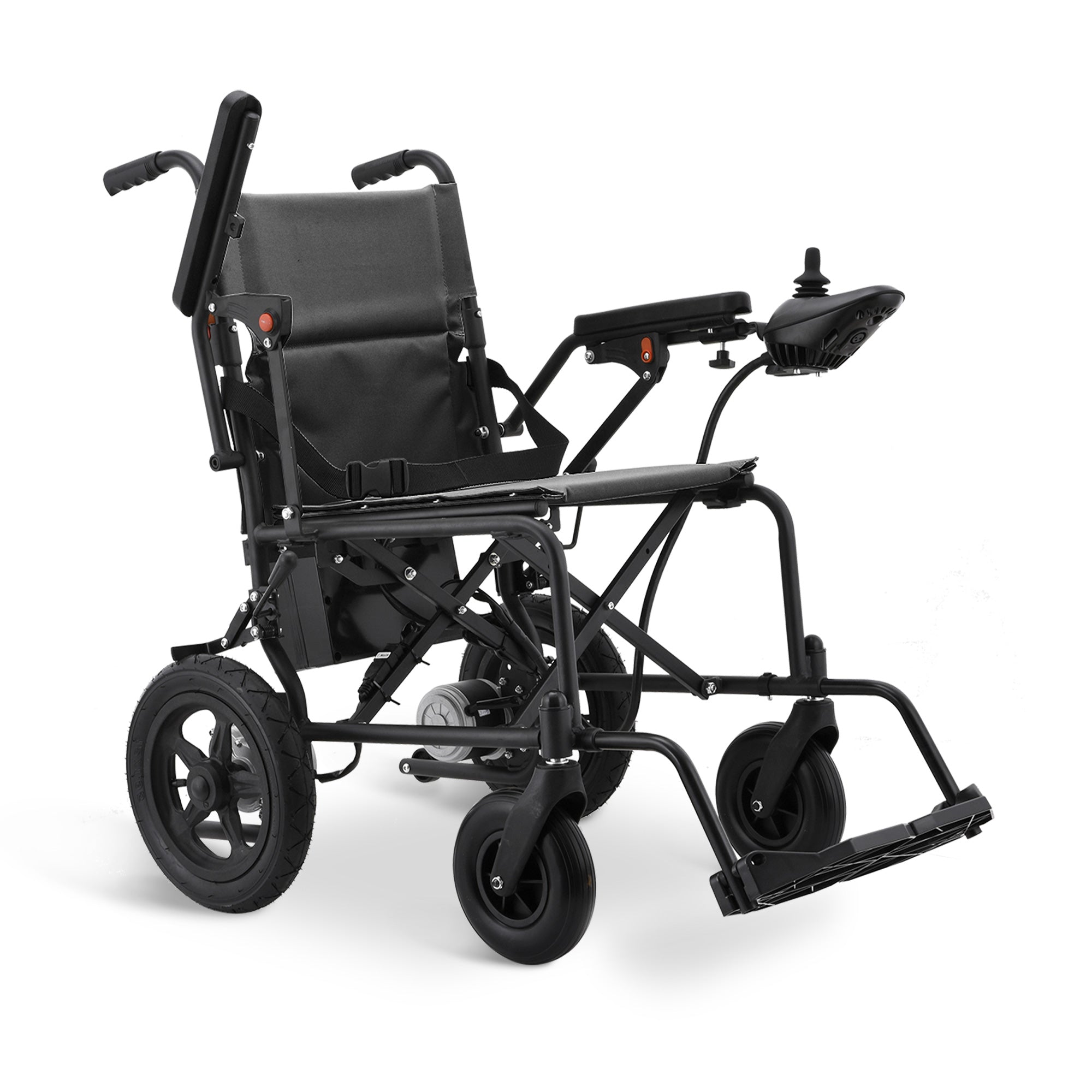 Klano KL20 - Lightweight & Powerful Electric Wheelchair for Seniors: Foldable, Portable & Affordable Power Wheelchair | Dual Motors, Easy Travel