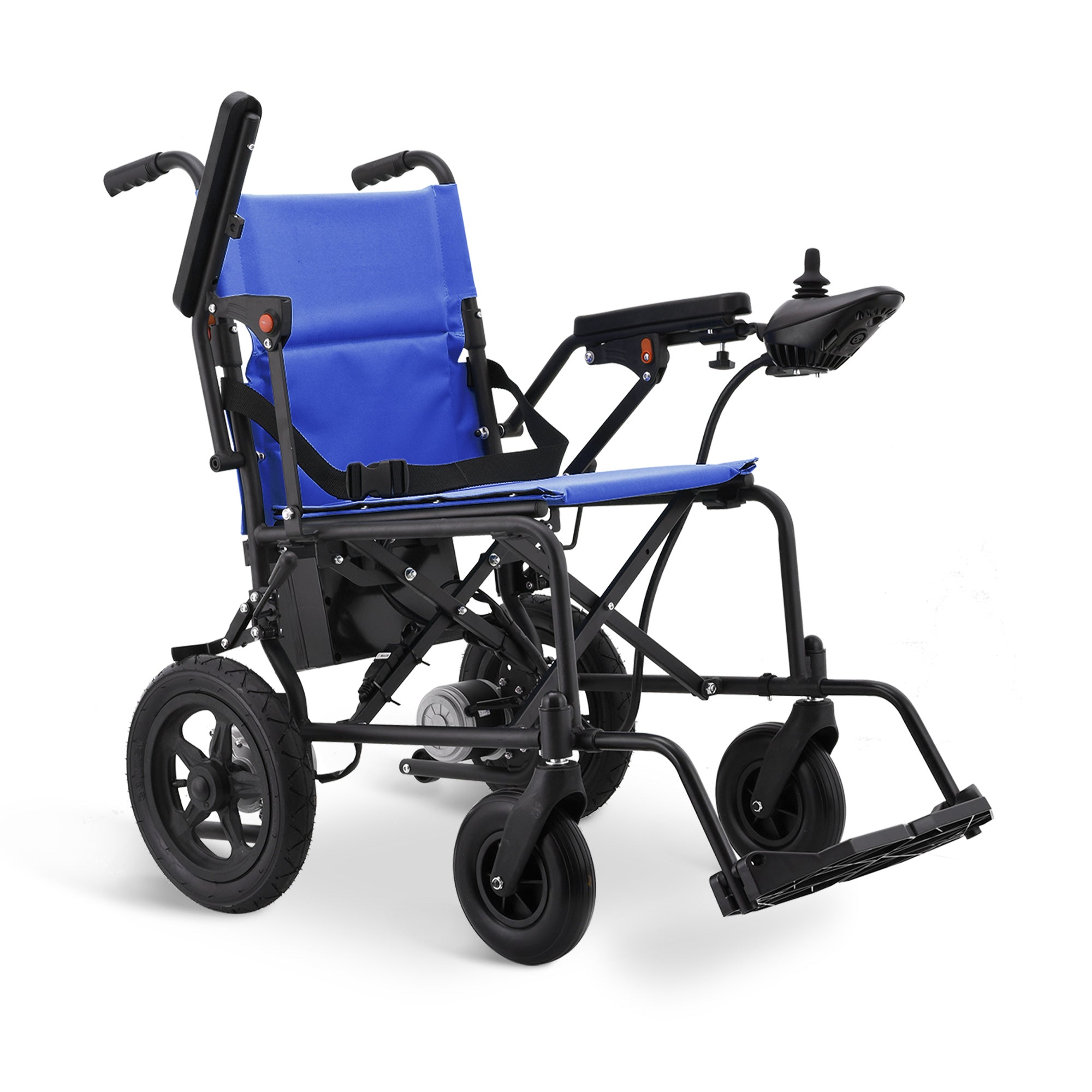 Klano KL20 - Lightweight & Powerful Electric Wheelchair for Seniors: Foldable, Portable & Affordable Power Wheelchair | Dual Motors, Easy Travel