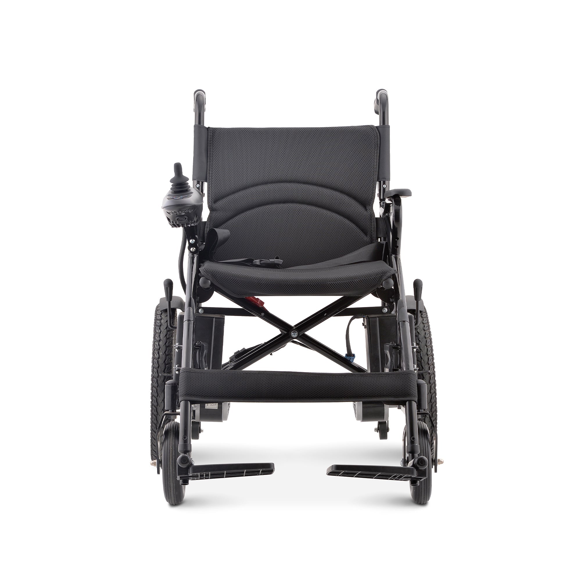 Klano KL10 - All Terrain Powerful Motorized Wheelchair: Heavy-Duty, Foldable & Portable Electric Wheelchair for Seniors | Easy Travel & Joystick