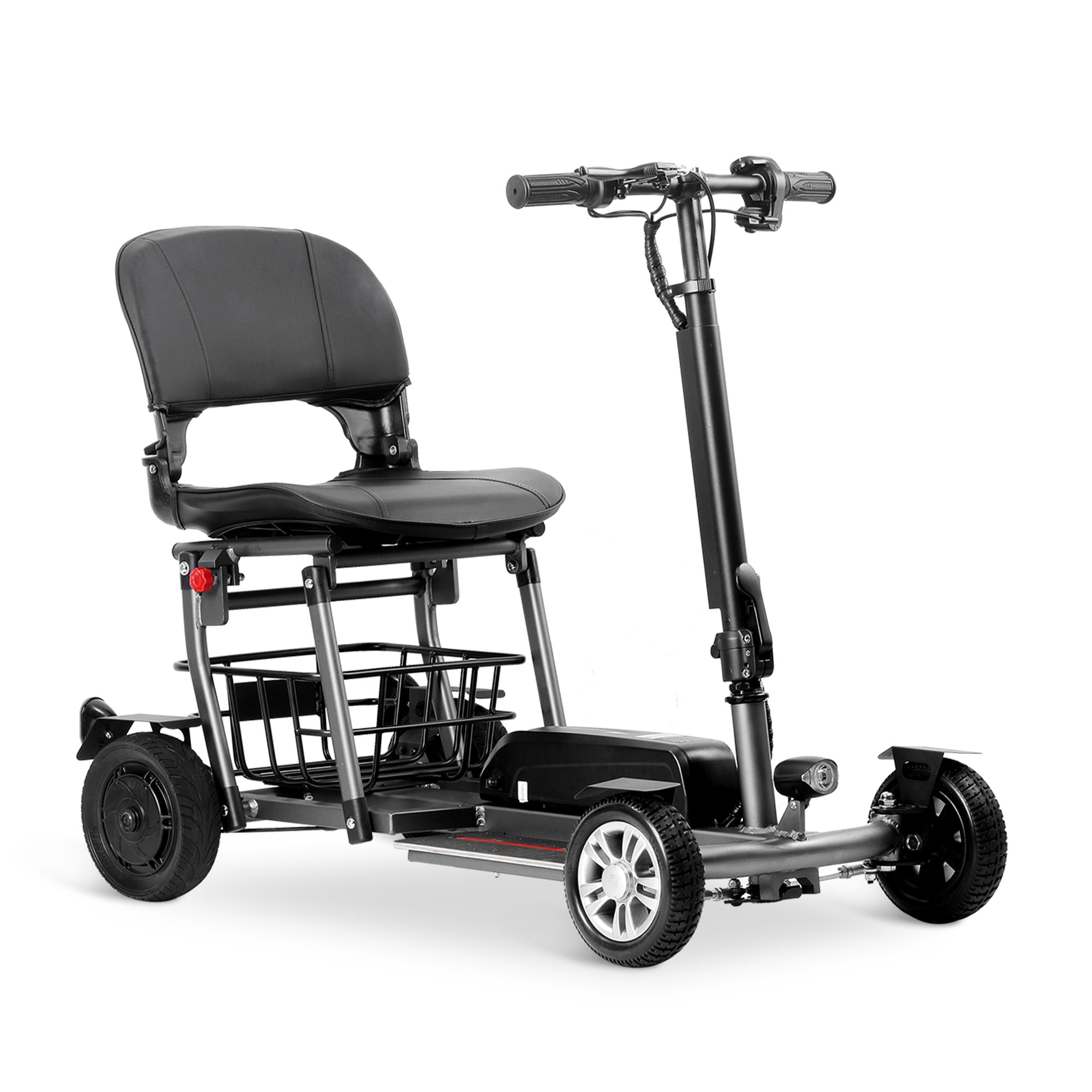 Klano KX40 - Lightweight, Foldable Mobility Scooter for Seniors & Disabled Adults: Compact, Portable 4-Wheel Disability Scooter | 12-Mile Range