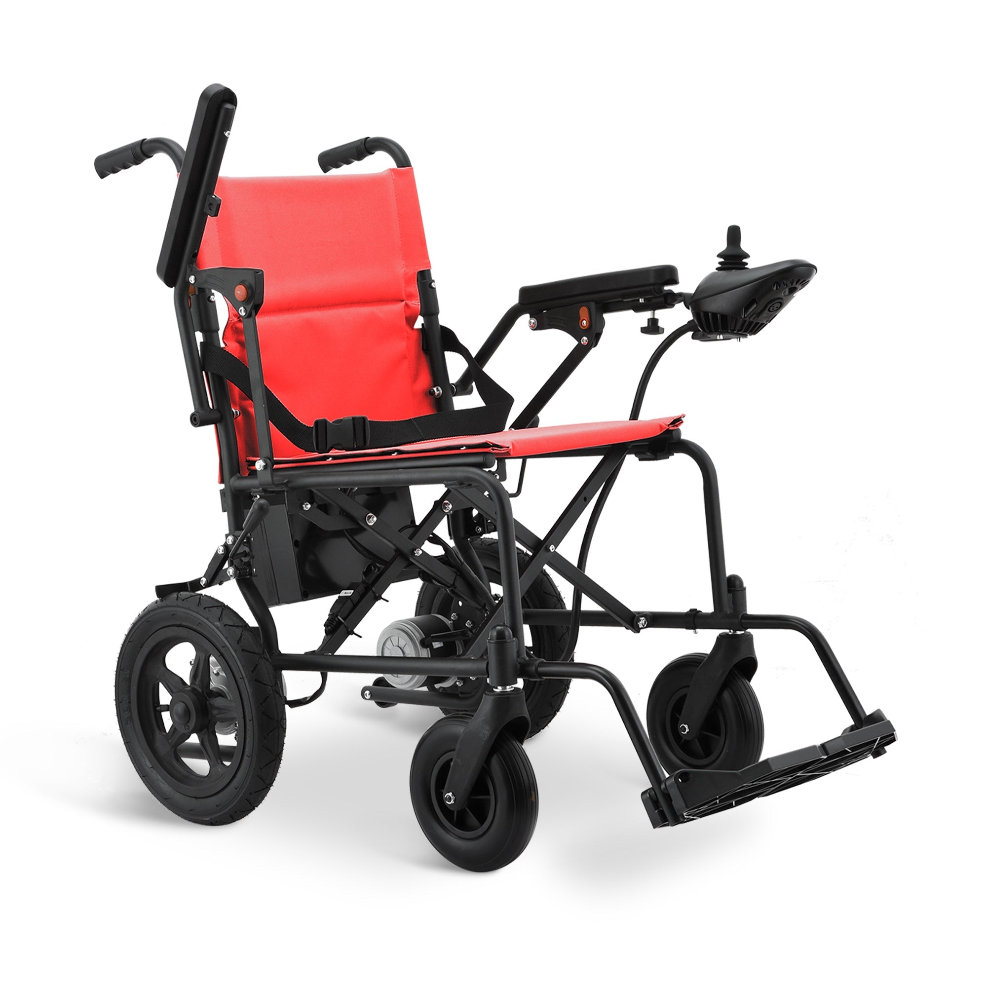Klano KL20 - Lightweight & Powerful Electric Wheelchair for Seniors: Foldable, Portable & Affordable Power Wheelchair | Dual Motors, Easy Travel