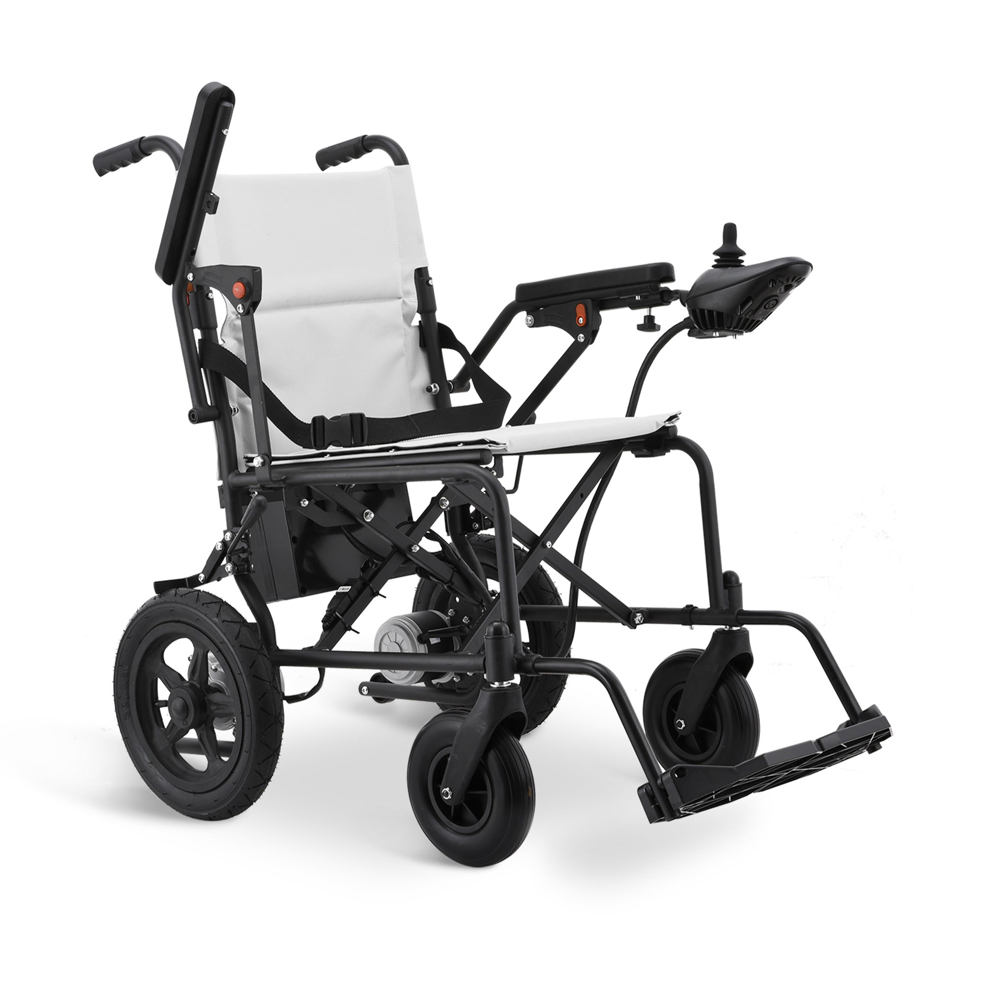 Klano KL20 - Lightweight & Powerful Electric Wheelchair for Seniors: Foldable, Portable & Affordable Power Wheelchair | Dual Motors, Easy Travel