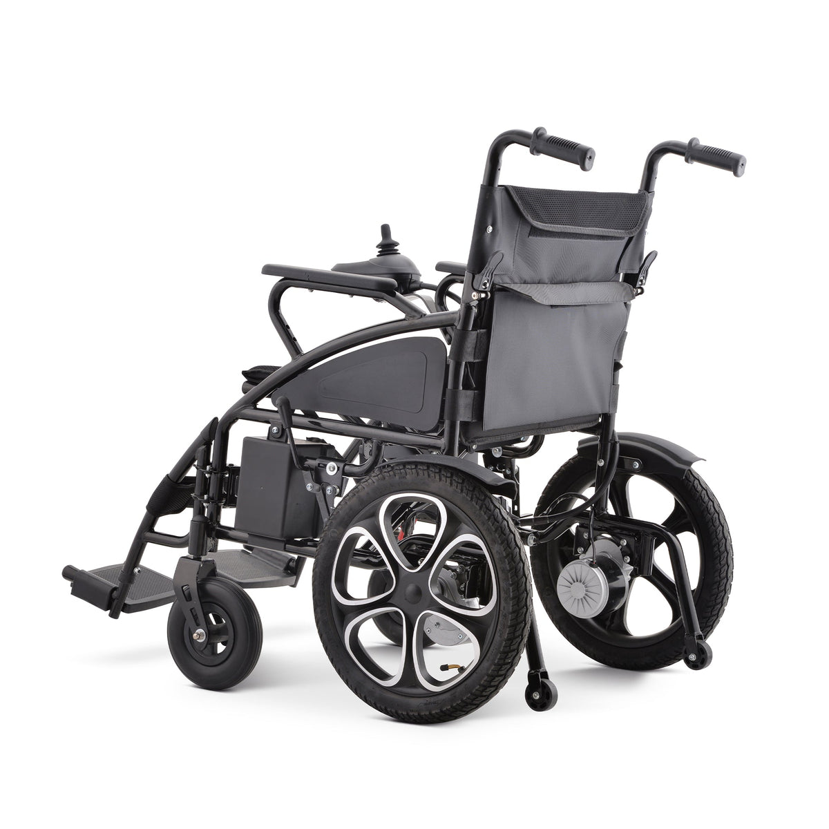 Klano KL10 - All Terrain Powerful Motorized Wheelchair: Heavy-Duty, Fo